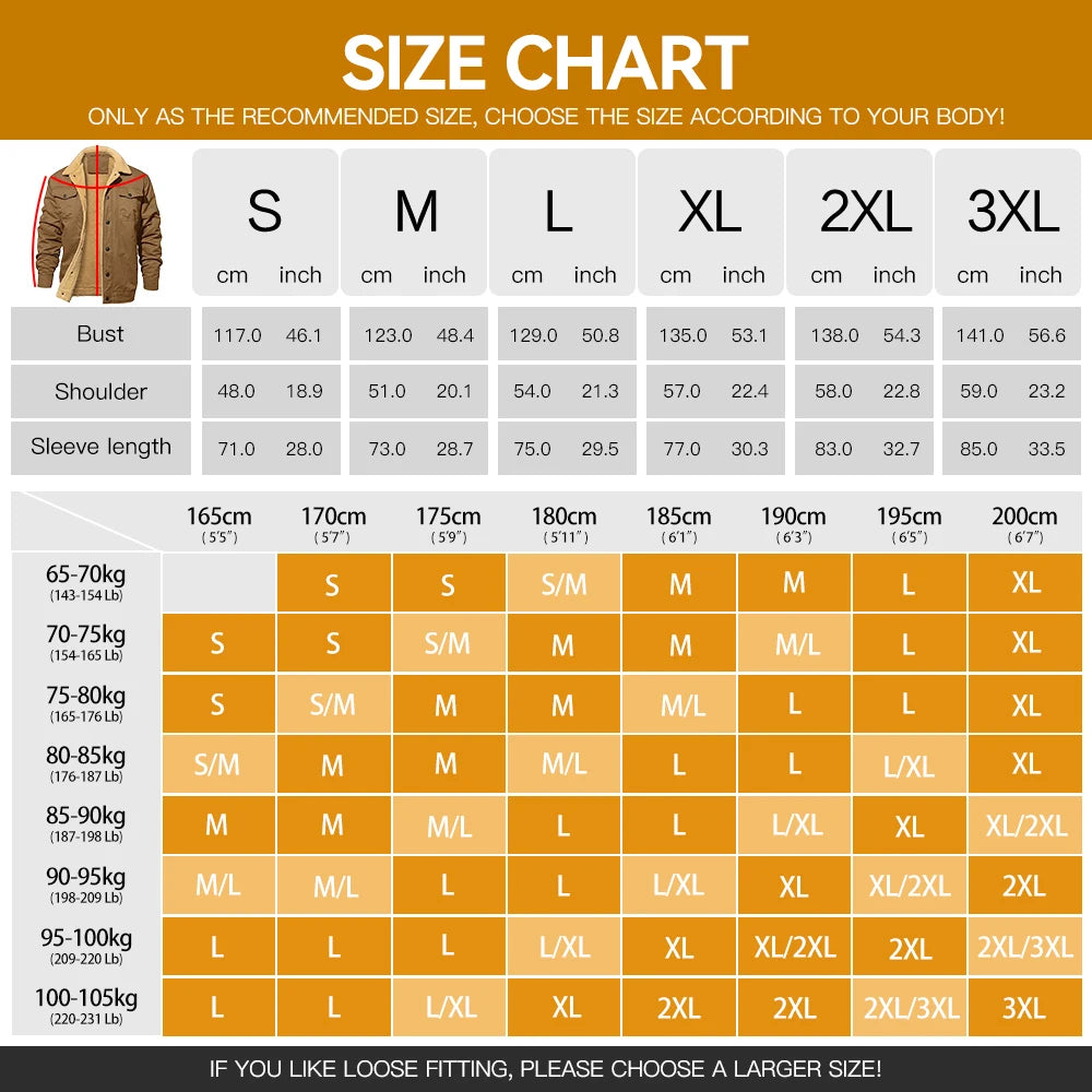 Men's Winter Jackets Waterproof Fleece Lined High Quality Multi Color Coat Comfortable Casual Outerwear US Size