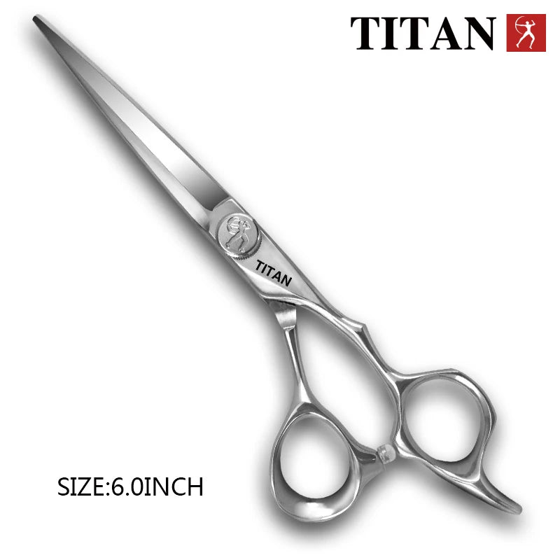 Titan 6inch cut well hair dressing professional barber hair scissors for hair
