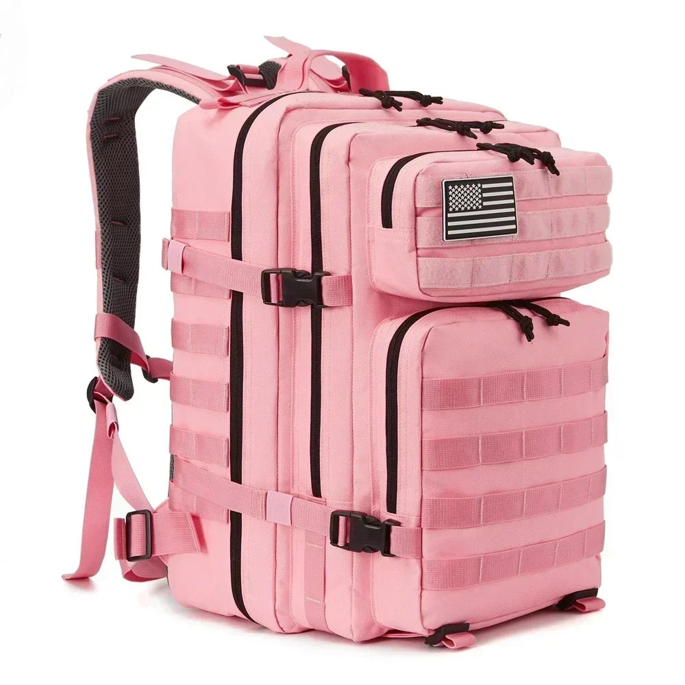 45L Hunting Large Capacity Outdoor Tactical Backpack for Men and Women 3 Day Gym Hiking Bag for Trekking Camping Daypack