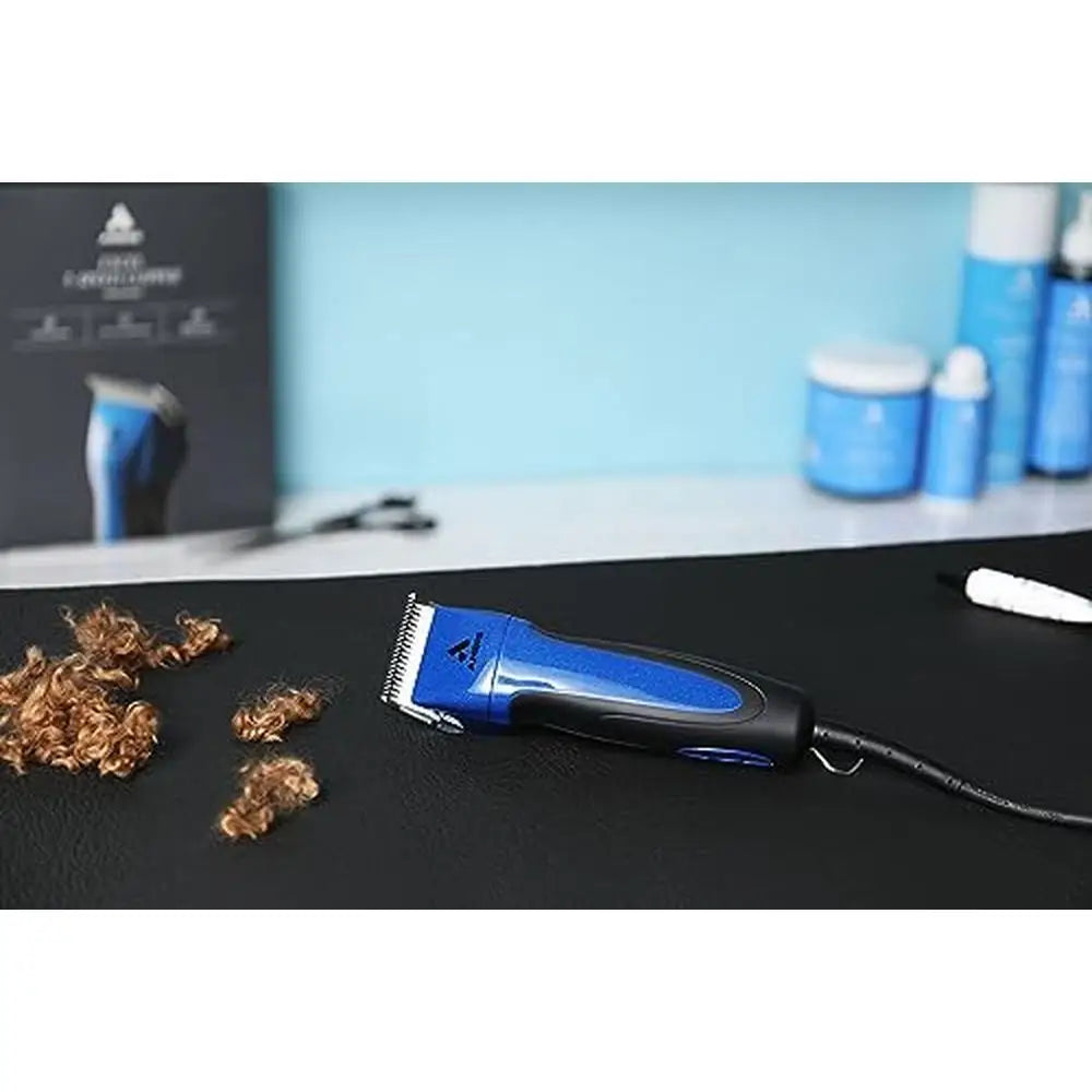 Excel Professional 5 Speed Detachable Blade Clipper Kit for Dog Grooming with Rotary Motor and Soft Grip Housing