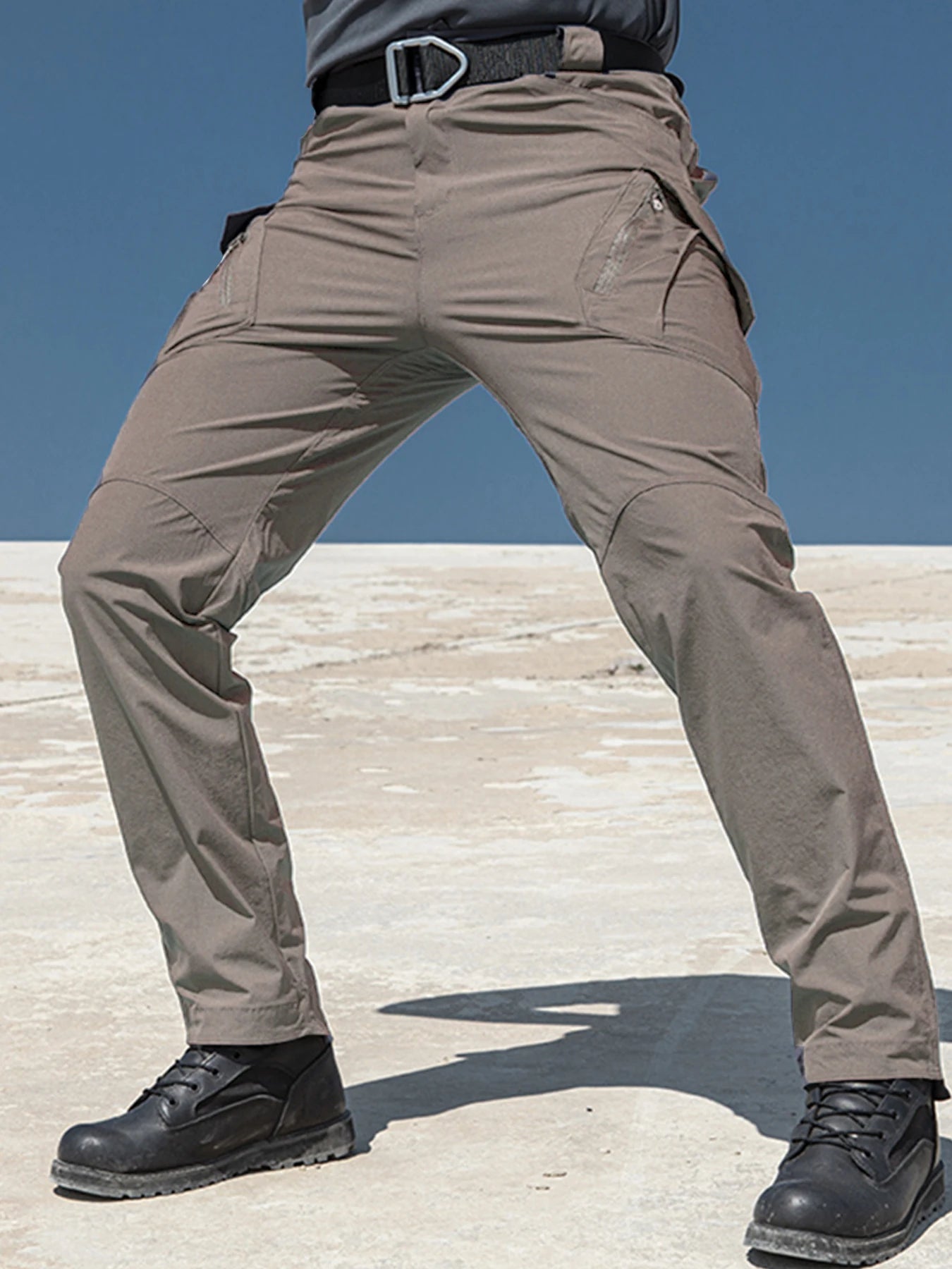 Military Tactical Pants Cargo Men Waterproof Trousers Casual Pants Wear-resistant Multi-pocket Outdoor Hiking Work Trousers Male
