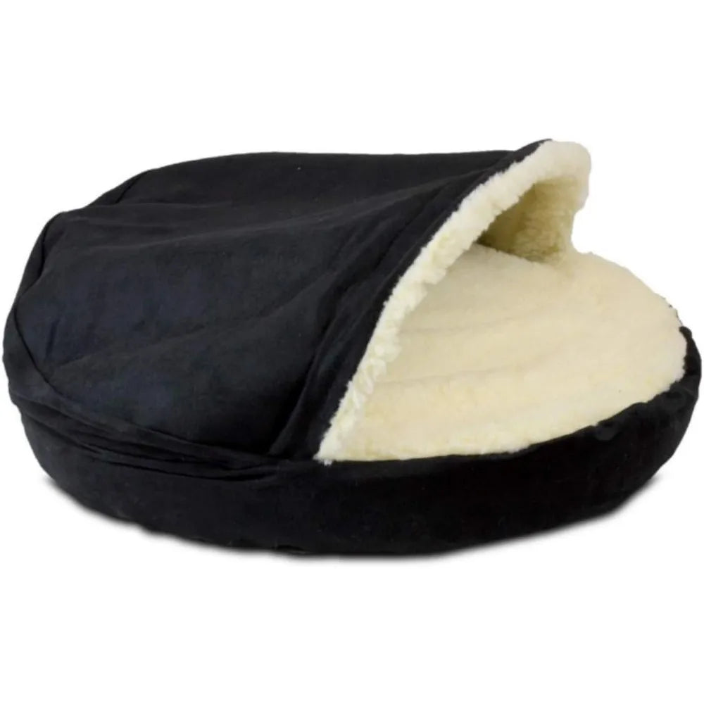 Luxury Orthopedic Cozy Cave Pet Bed Showdog Collection Extra Large Merlin Linen