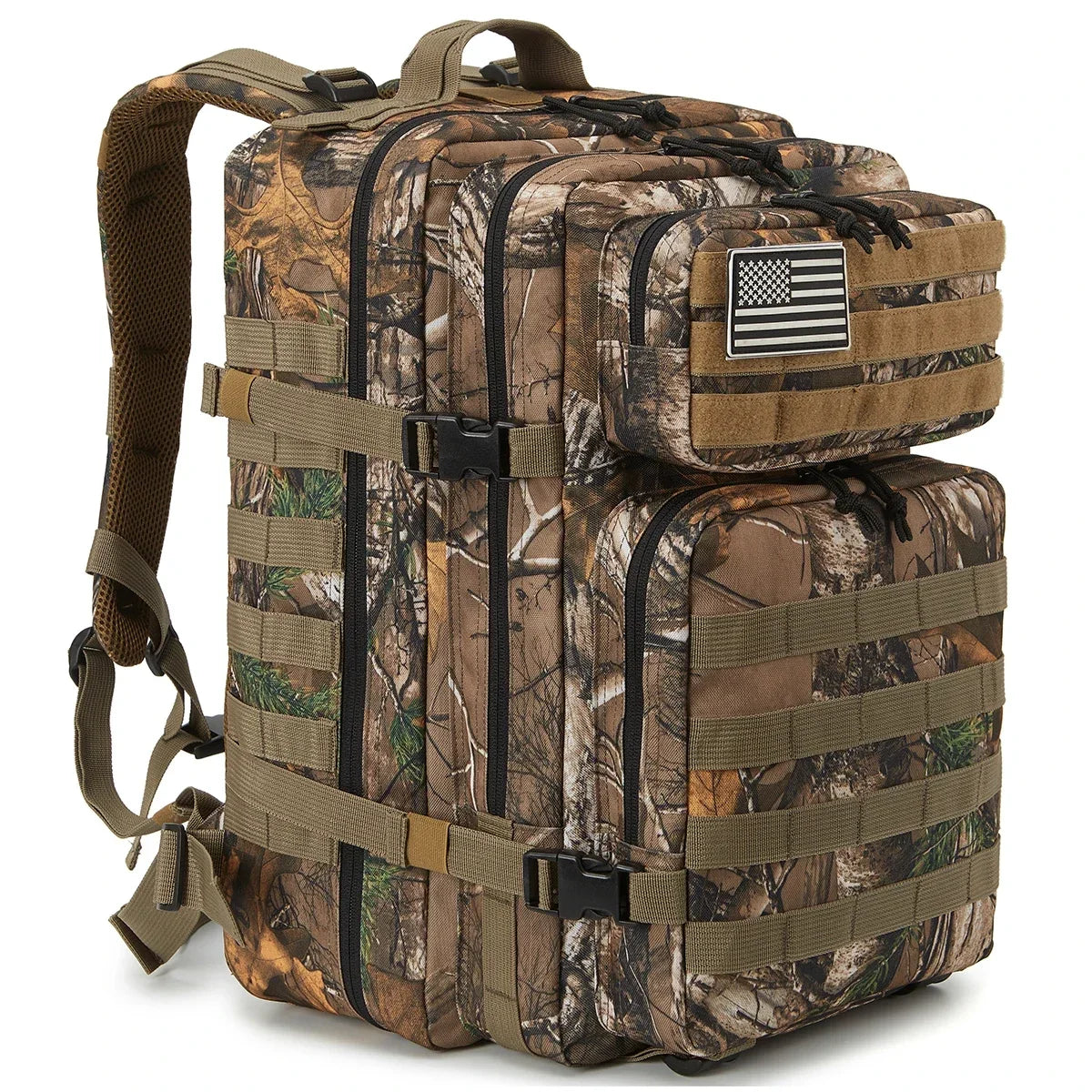 45L Hunting Large Capacity Outdoor Tactical Backpack for Men and Women 3 Day Gym Hiking Bag for Trekking Camping Daypack