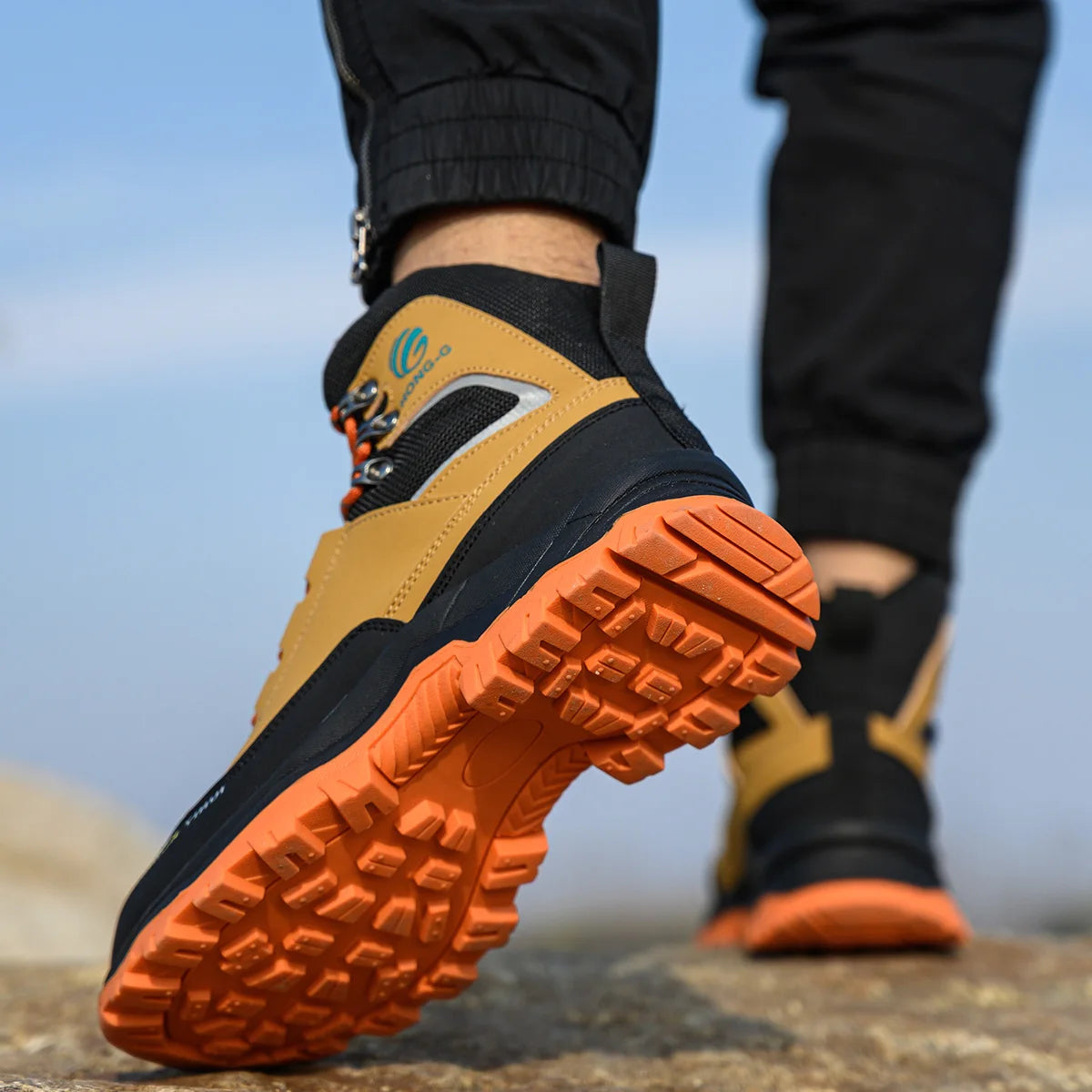 Safety Shoes for Men Work Sneakers Indestructible Anti Smash Puncture Proof Protective Steel Toe Construction Boots