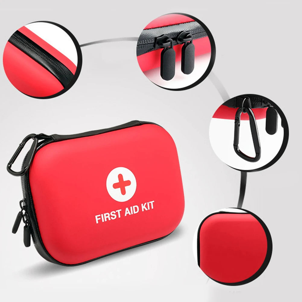 Home Medical Emergency Portable First Aid Kit Bag Empty Waterproof Small Travel Camping Outdoor Household