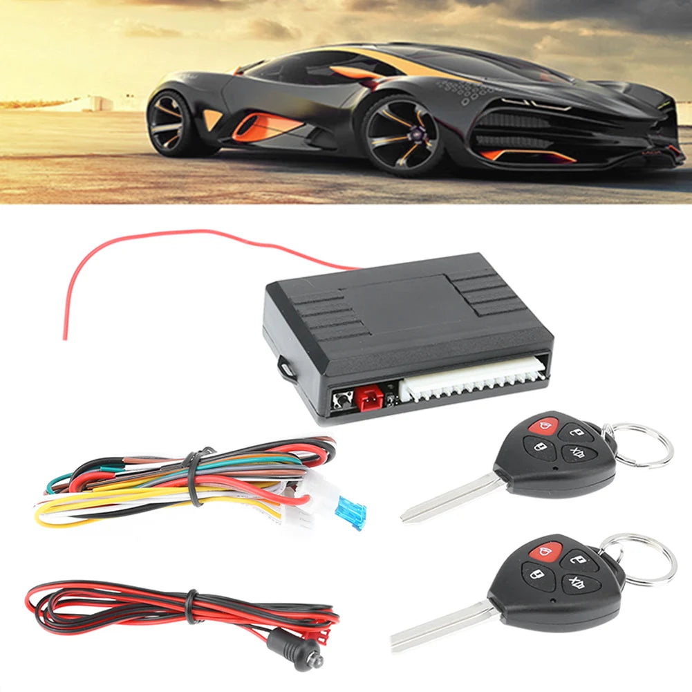 Central Door Lock Keyless Entry System 12V Car Remote Auto Accessories for Window Trunk Release