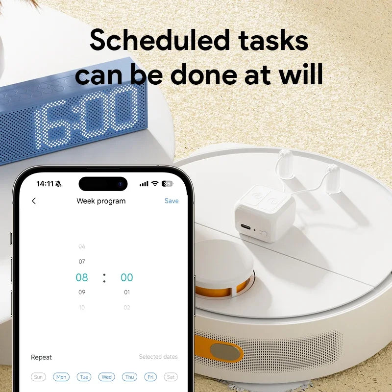 Tuya Fingerbot For Touch Screens Smart Life BLE Wireless Touch Switch Robot Remote Work With Alexa Google Home Voice Assistant