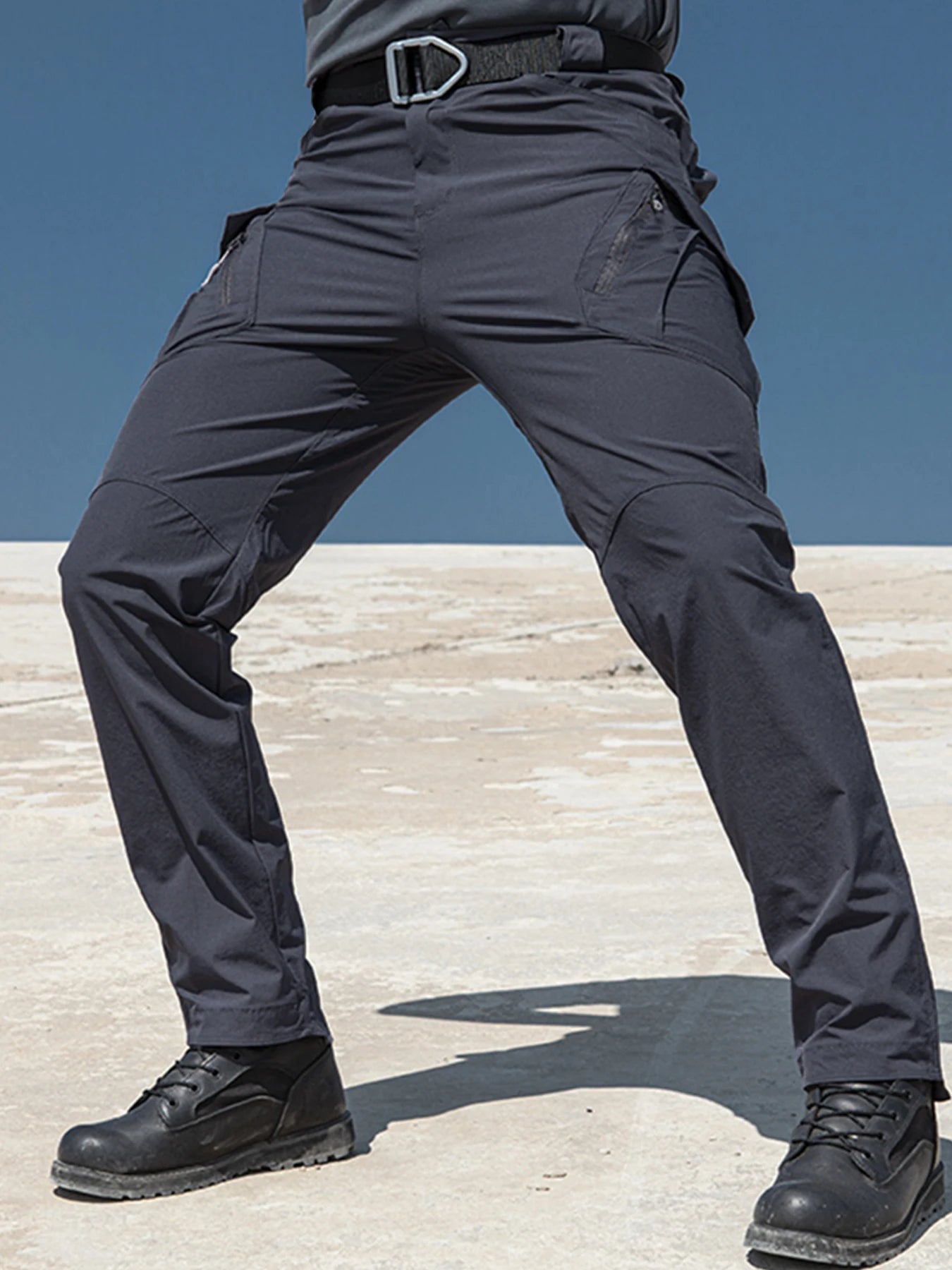 Military Tactical Pants Cargo Men Waterproof Trousers Casual Pants Wear-resistant Multi-pocket Outdoor Hiking Work Trousers Male