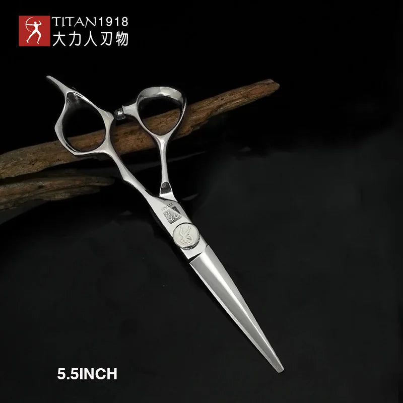 Titan 6inch cut well hair dressing professional barber hair scissors for hair
