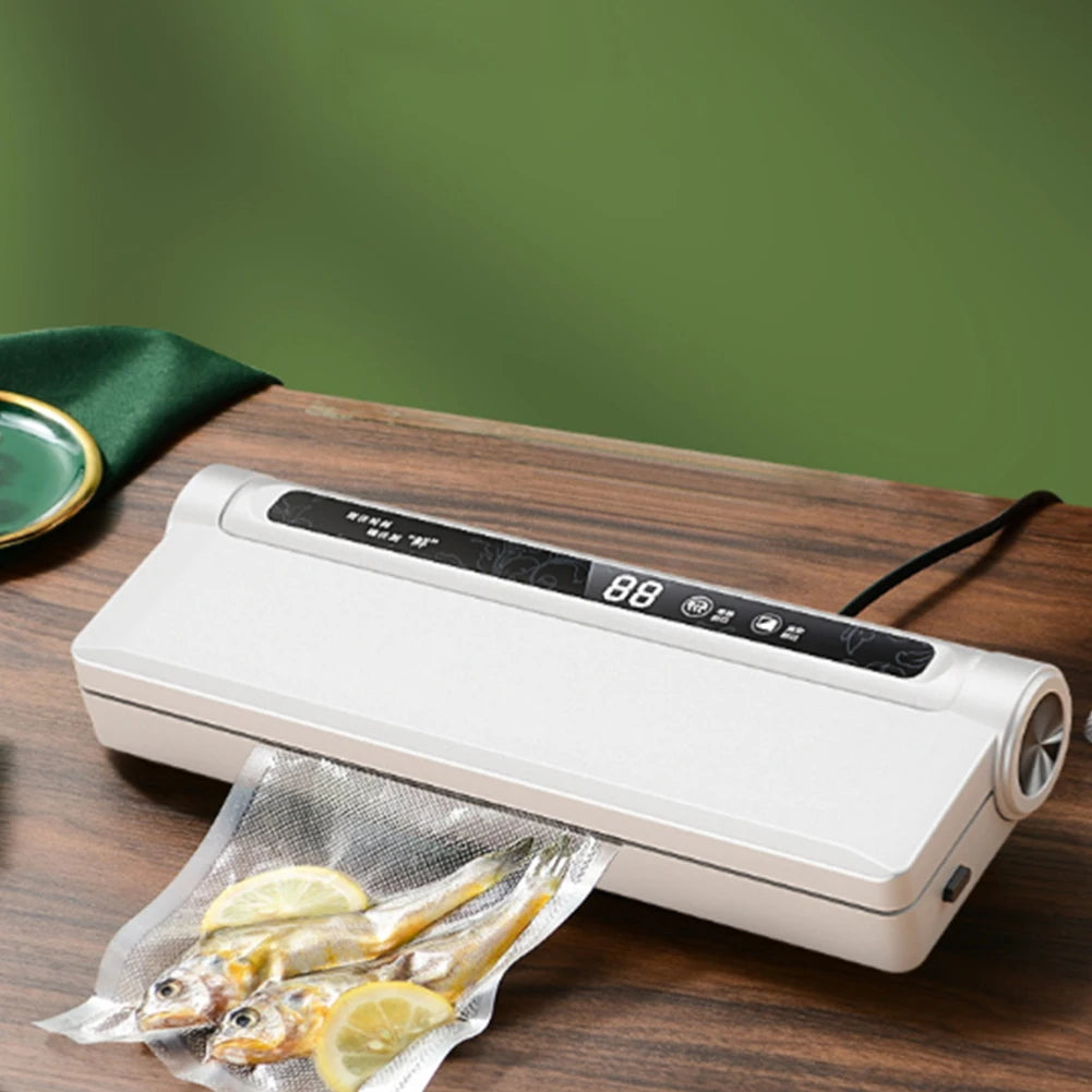 Food Vacuum Sealer Machine One Click Intelligent Operation with 20 Bags Strong Suction Power for Food Storage
