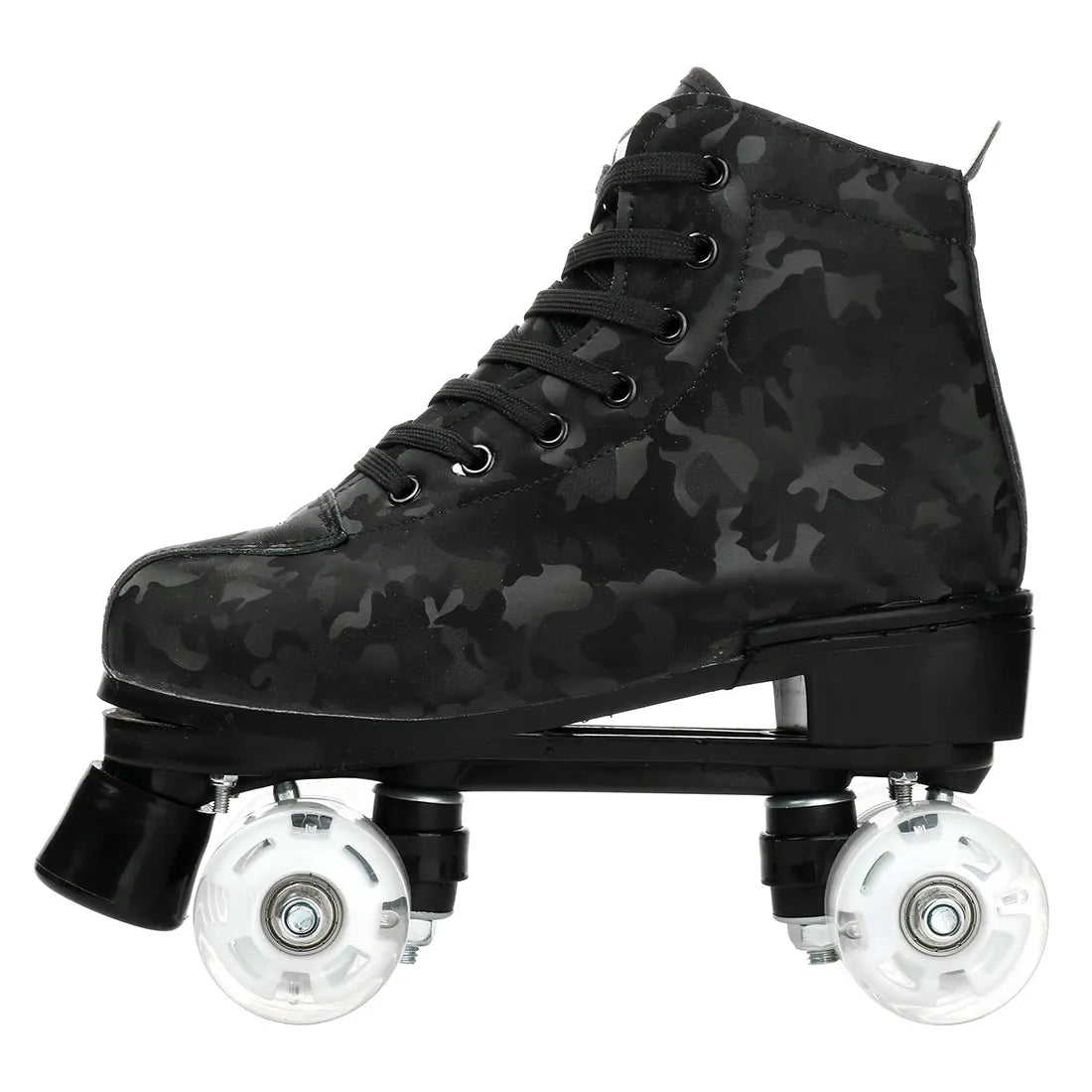 Double-Row Roller Skates Beginner Women Men Outdoor Skating 4 Wheels Skate Shoes Size 37 38 39 40 41-45 Flashing Quad Sneakers