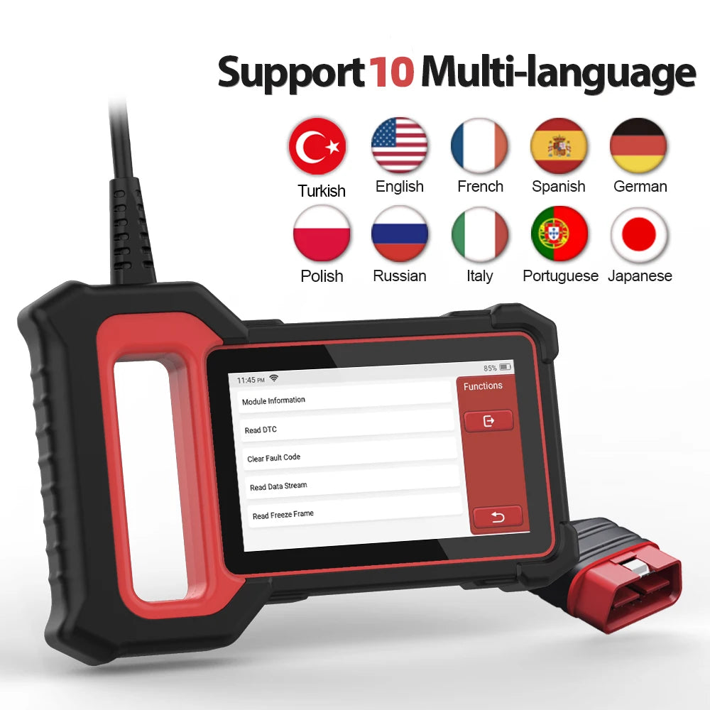 Thinkscan Plus S7/S6/S5/S4 Diagnostic Tools Diagnose 7 System 5 Reset Free Lifetime Autotools Car Obd2 Scanner Code Reader Tools