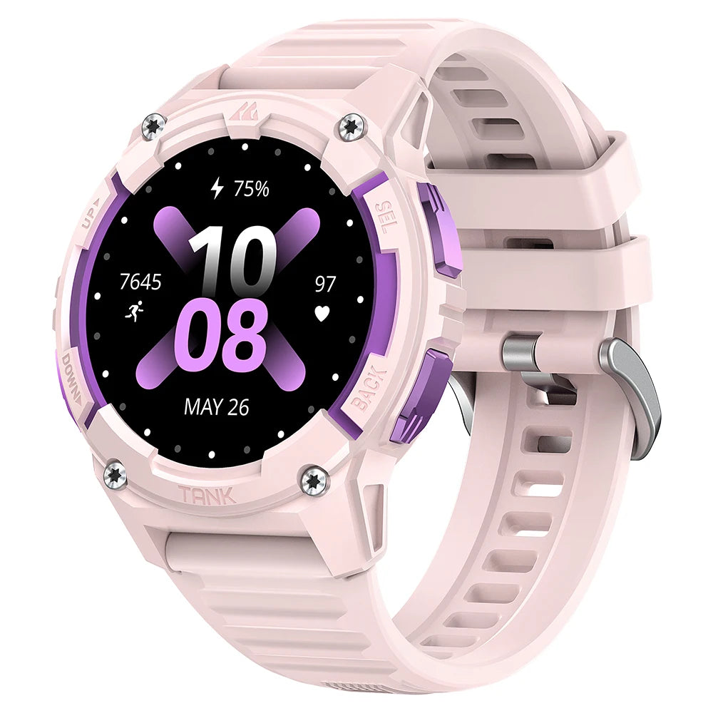 KOSPET Tank S2 GPS Smart Watch For Women with Compass Altimeter Barometer Bluetooth Call AMOLED IP69K Waterproof Women's Smartwatch