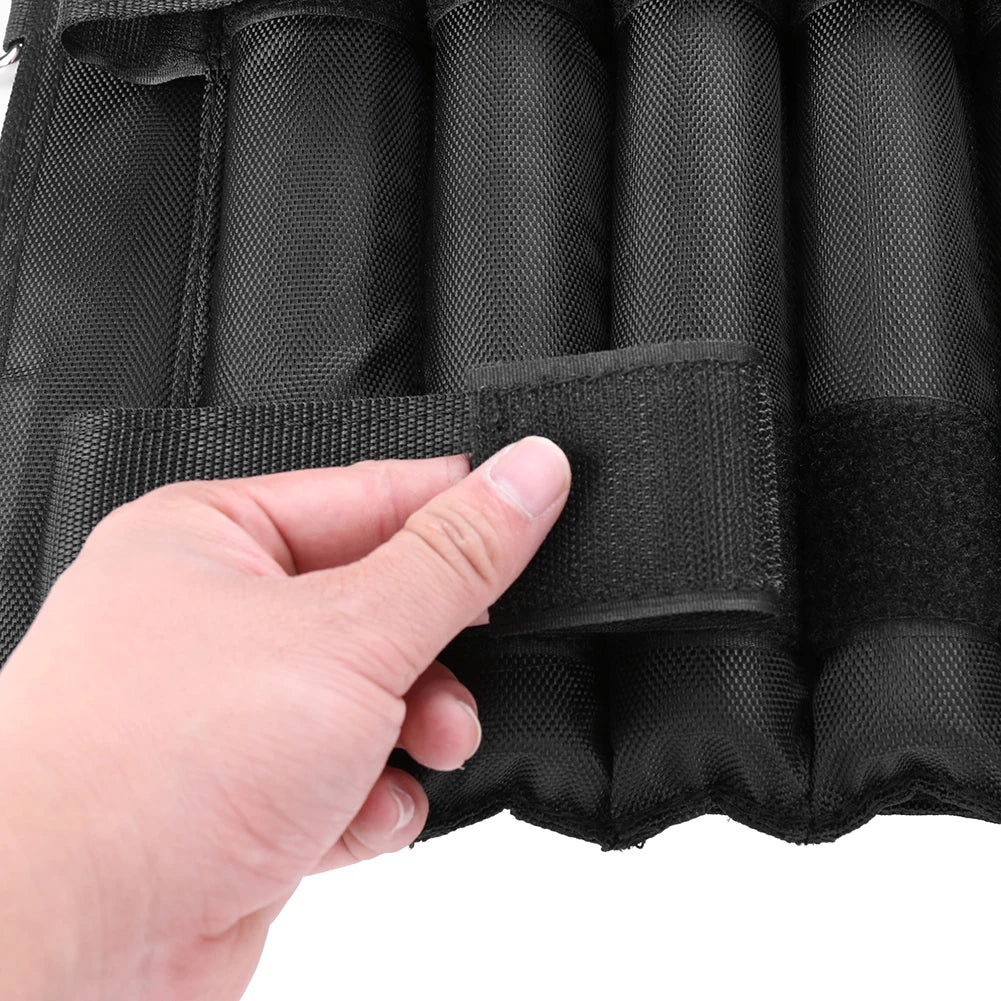 Loading Weighted Vest Adjustable Weight Training Jacket for Boxing Fitness Equipment