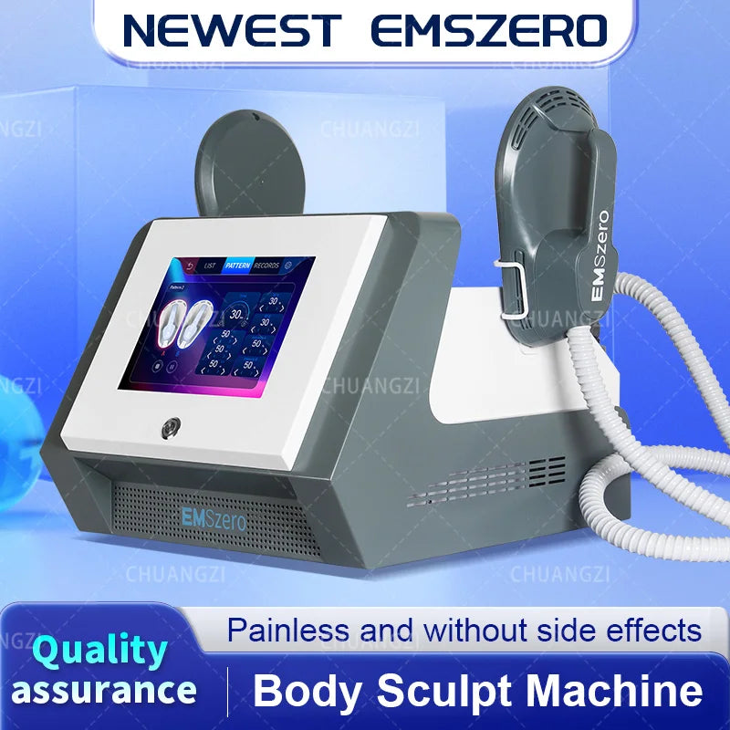 EMS New 15 Tesla 6500W Hi--Emt EMSZERO Portable Muscle Slimming And Weight Loss Engraving Body Sculpting Machine Salon