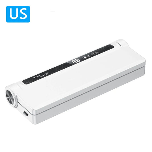 Food Vacuum Sealer Machine One Click Intelligent Operation with 20 Bags Strong Suction Power for Food Storage