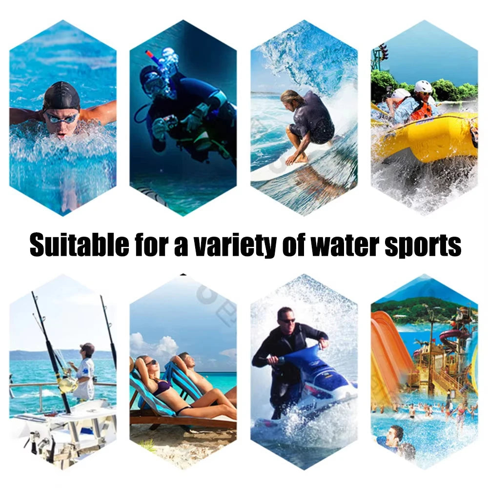 New Mens Quick Drying Long Sleeved Sun Proof Beach T Shirt Snorkeling Surfing Suit Water Sports Swimsuit Surfing Top