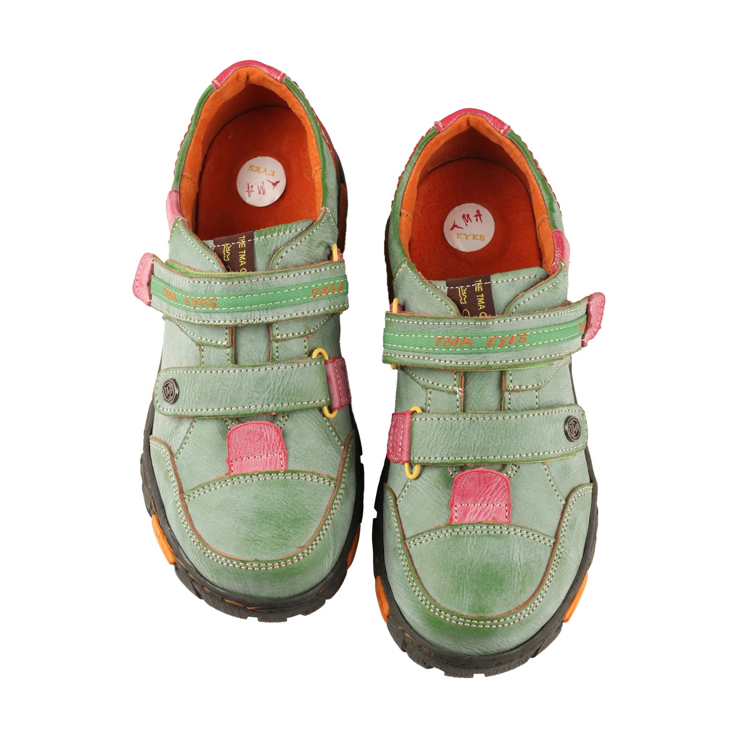 TMA EYES Spring and Autumn New Flat Shoes Round Head Fashion Anti slip Casual Women's Shoes