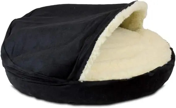Luxury Orthopedic Cozy Cave Pet Bed Showdog Collection Extra Large Merlin Linen