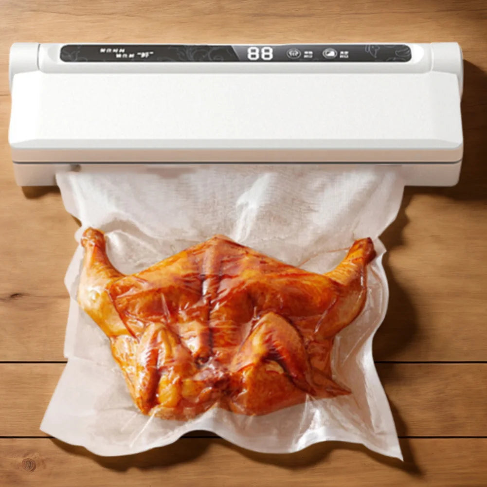 Food Vacuum Sealer Machine One Click Intelligent Operation with 20 Bags Strong Suction Power for Food Storage