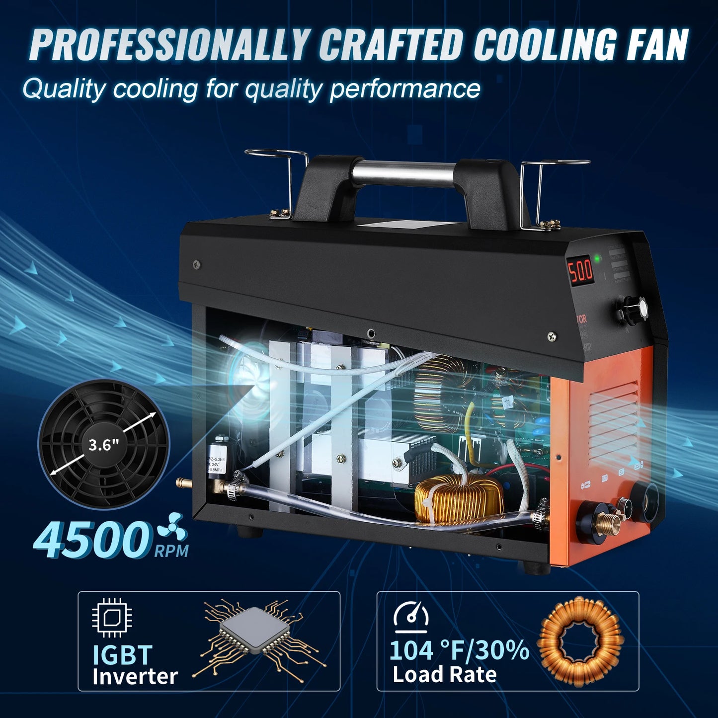 SucceBuy Plasma Cutter 50Amp Non-Touch Pilot Arc Air Cutting Machine 110V Dual Voltage AC IGBT for Cut Copper Stainless Steel