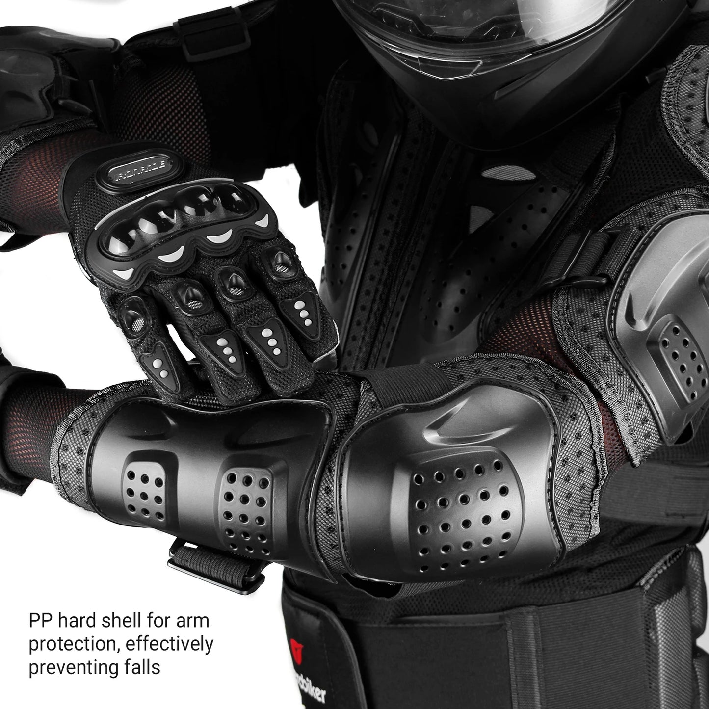 HEROBIKER Motorcycle Jacket Men's Armor Racing Protector Armor Motorbike ATV Motocross Protection Moto Riding Protective Gear