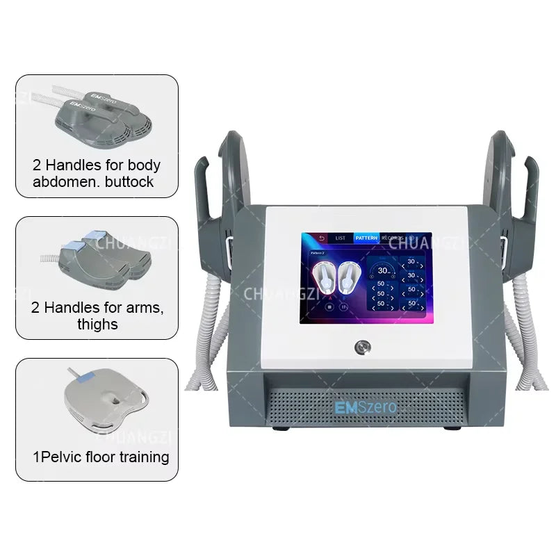 EMS New 15 Tesla 6500W Hi--Emt EMSZERO Portable Muscle Slimming And Weight Loss Engraving Body Sculpting Machine Salon